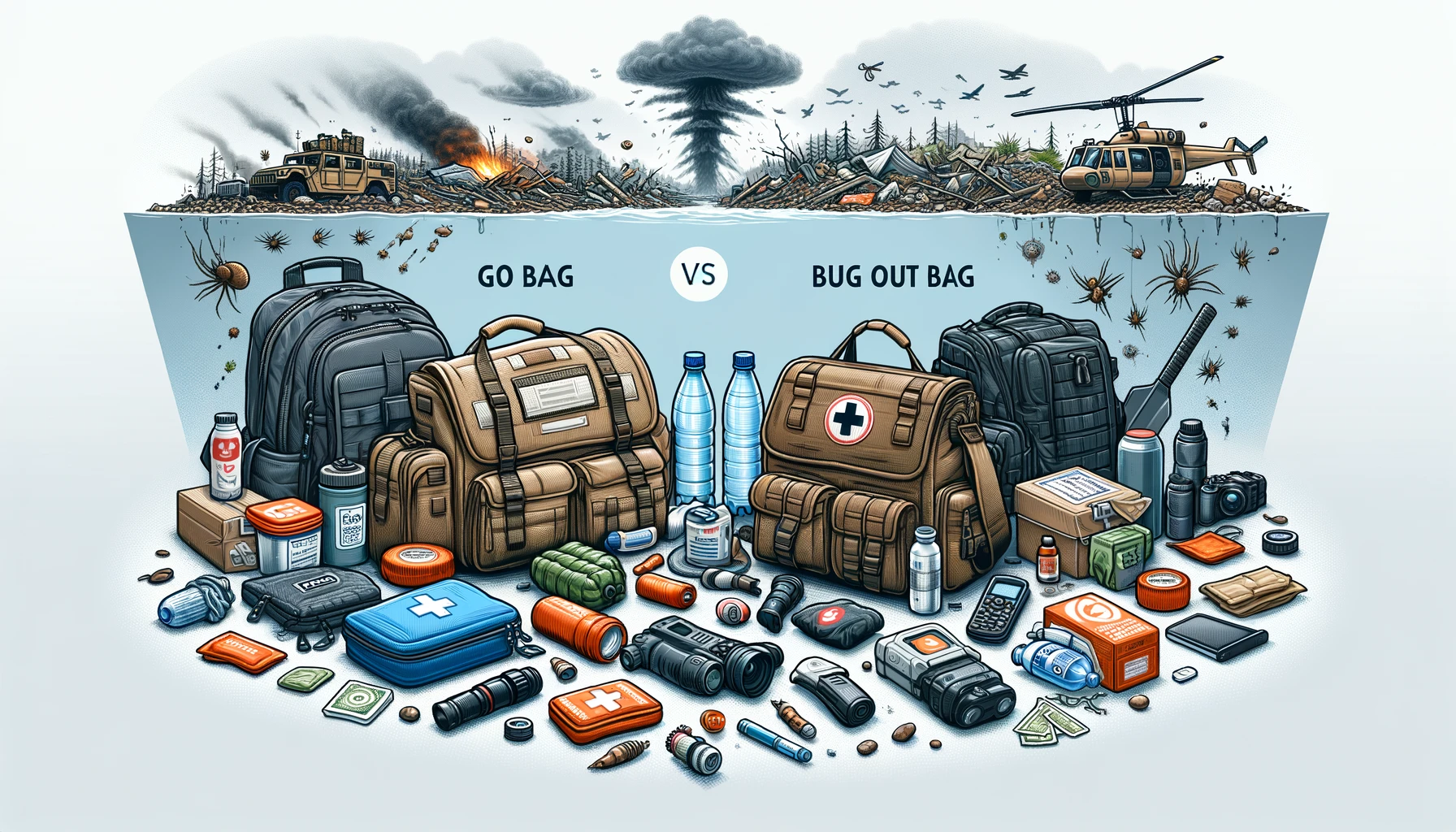 Go Bags vs Bug Out Bags: Understanding the Essentials